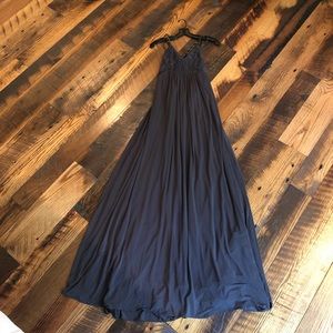 BCBG MaxAzria Goddess Gown. Chocolate brown. Large